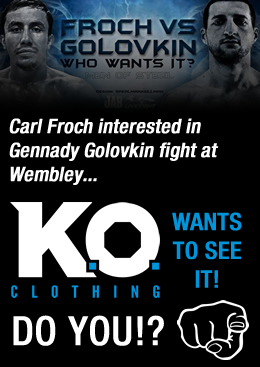 Carl Froch vs GGG Super Fight at Wembley...?