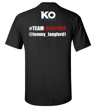 Team Langford Fight Night T-Shirt