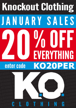 Knockout Clothing January Sales!