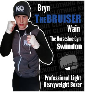 K.O. Clothing Sponsors Bryn 'The Bruiser' Wain Knockout Clothing Sponsors Bryn 'The Bruiser' Wain