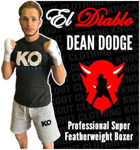 K.O. Clothing Sponsors Dean Dodge Knockout Clothing Sponsors Dean Dodge