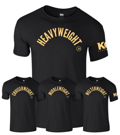 Johnny Nelson Brand Weight Class T-Shirt Black