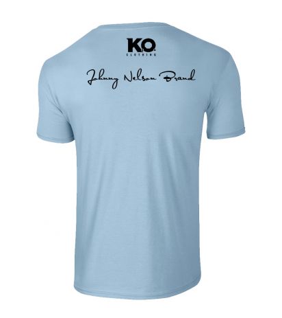 Johnny Nelson Brand Weight Class T-Shirt Light Blue