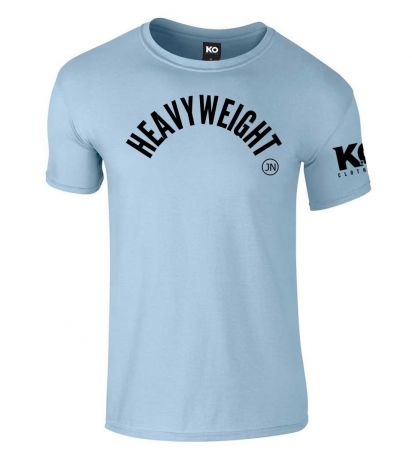 Johnny Nelson Brand Weight Class T-Shirt Light Blue