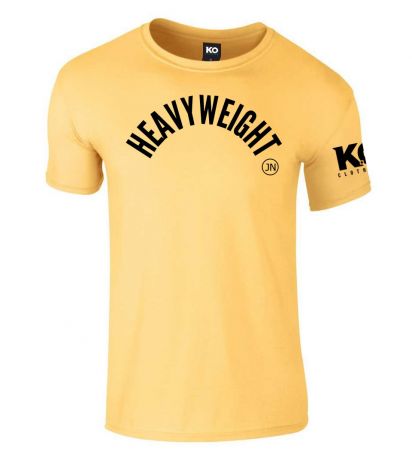 Johnny Nelson Brand Weight Class T-Shirt Yellow