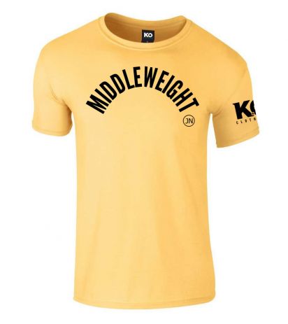 Johnny Nelson Brand Weight Class T-Shirt Yellow