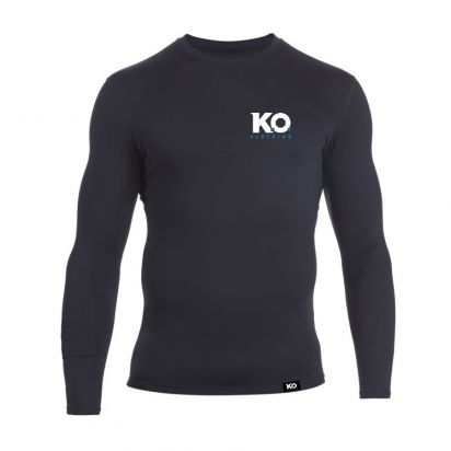 Long Sleeve Training Top Black