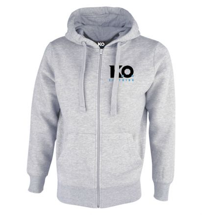 Original Zipped Hoodie Grey