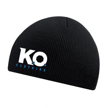 Plain Beanie Black