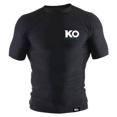 Short Sleeve Training Top Black