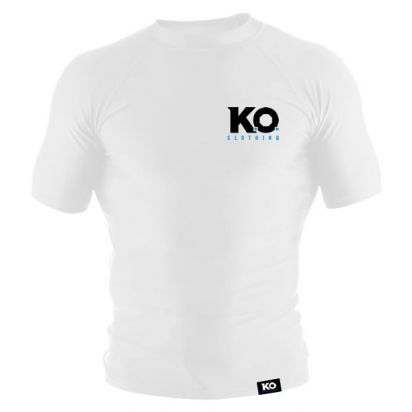 Short Sleeve Training Top White