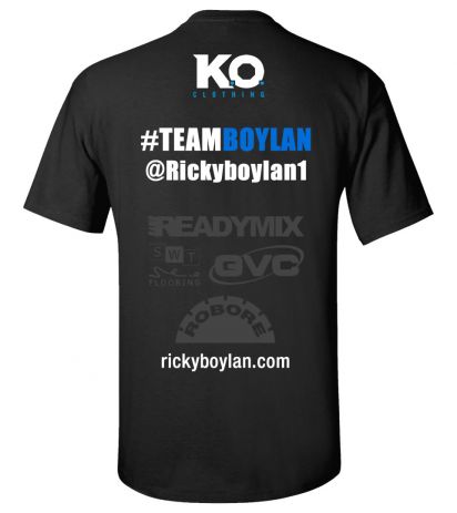 Team Boylan Fight Night T-Shirt