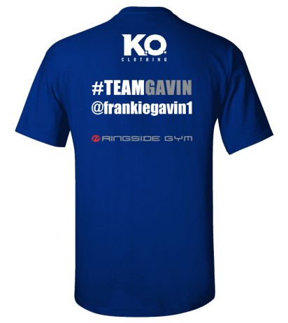 Team Gavin Fight Night T-Shirt