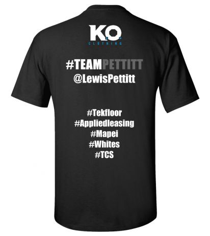 Team Pettitt Fight Night T-Shirt