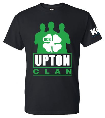 Upton Clan Fight Night T-Shirt Black