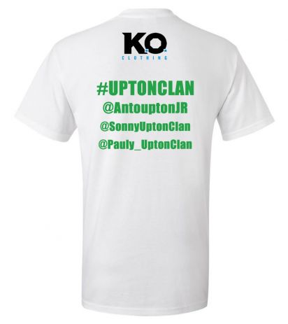 Upton Clan Fight Night T-Shirt White