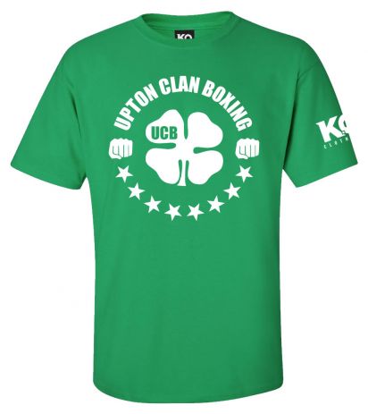 Upton Clan KO Fight Night T-Shirt Green